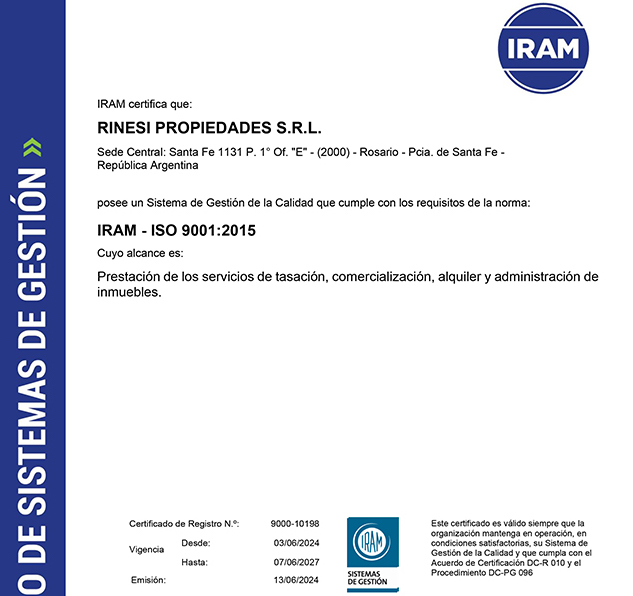 Recertificamos ISO 9001:2015! 