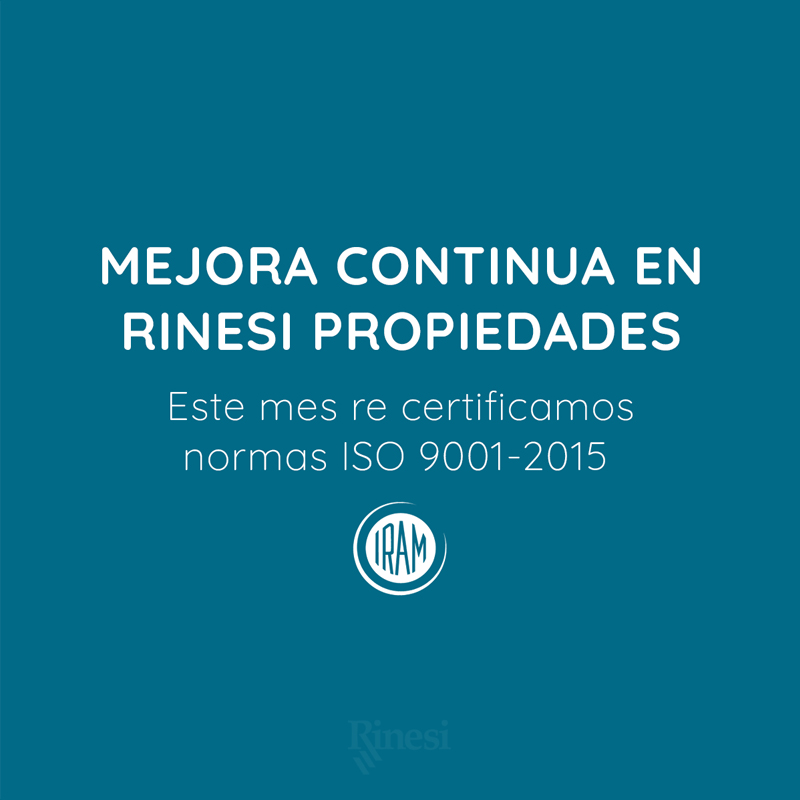 Recertificamos normas ISO 9001-2015